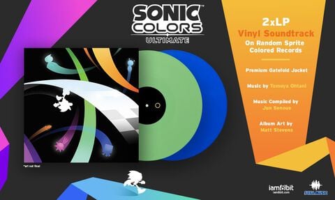 Vinyle Sonic Colors Ultimate 2lp